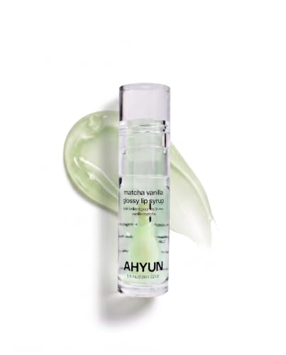 AHYUN Matcha Vanilla Glossy Lip Syrup - Fungal Acne Safe Non Sticky Barrier Ca - AHYUN Official Product View 1