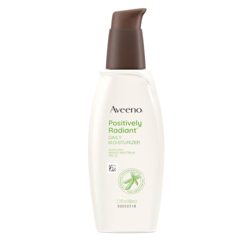 Aveeno Positively Radiant Daily Face Moisturizer SPF 30, 2.3 fl. - Product Imagery