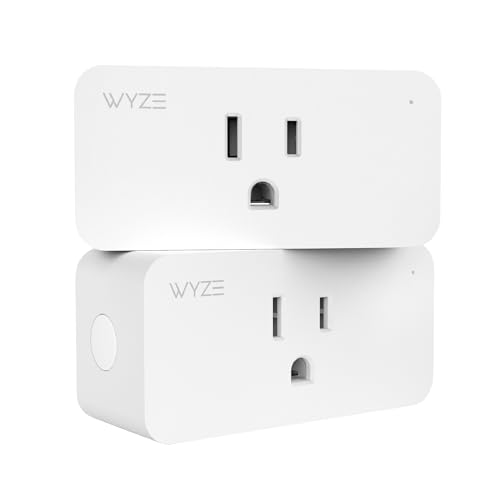 Wyze Plug 2 4GHz WiFi Smart Plug Works with Alexa Google - WYZE Official Imagery - 1