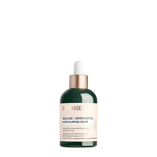 Biossance Squalane + Copper Peptide Rapid Plumping Serum - Face - Product Imagery