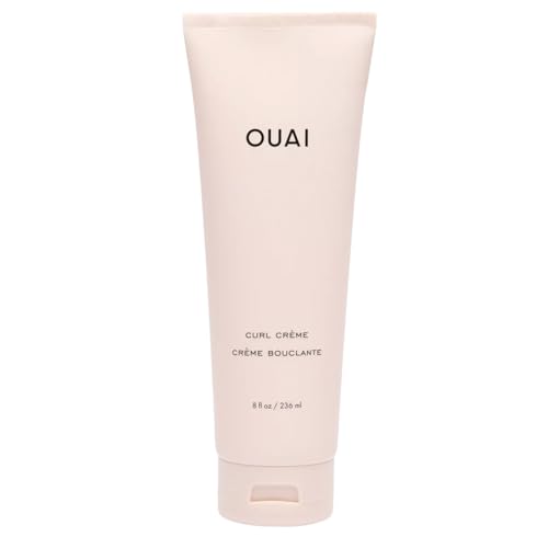 OUAI Curl Defining Cream - Hydrating Curl Cream (8 Oz) - Product Imagery