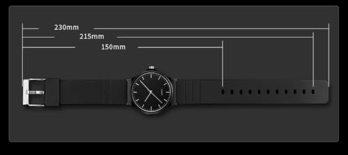 Casual Unisex Analog Quartz Watch - Product Imagery