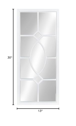 Kate and Laurel Cassat Casual Modern Window Wall Accent Mirror, - Product Imagery
