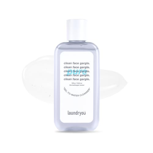 Gel to Water Facial Cleanser with Hyaluronic Acid Probiotics - LAUNDRYOU Official Imagery - 1