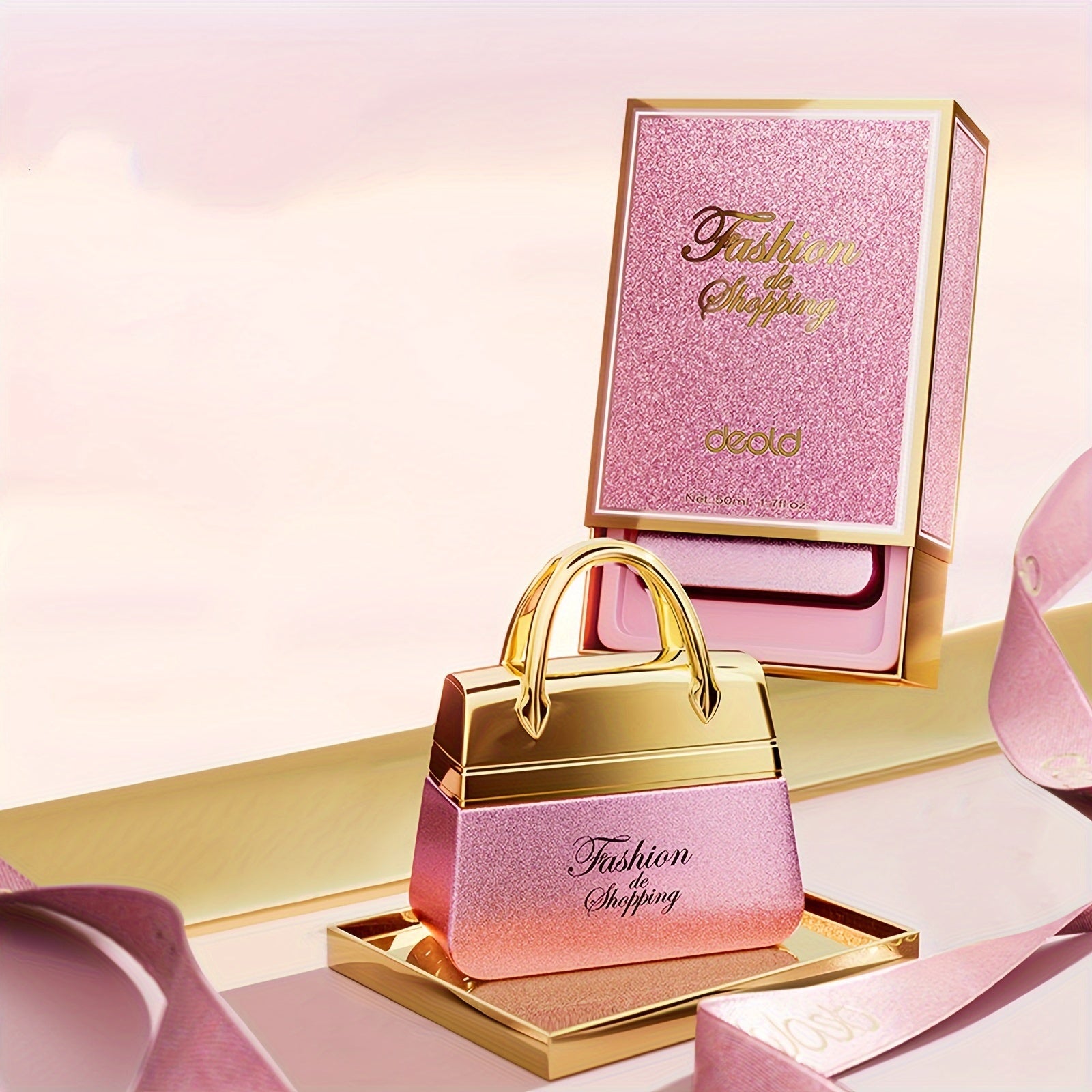 Two Temu bag styling perfume Eau De Parfum spray bottles with natural, long-lasting fragrance displayed.