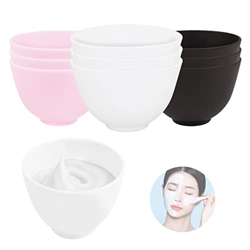 FERCAISH 9Pcs Diy Face Mask Mixing Bowl Microwavable - FERCAISH Official Imagery - 1