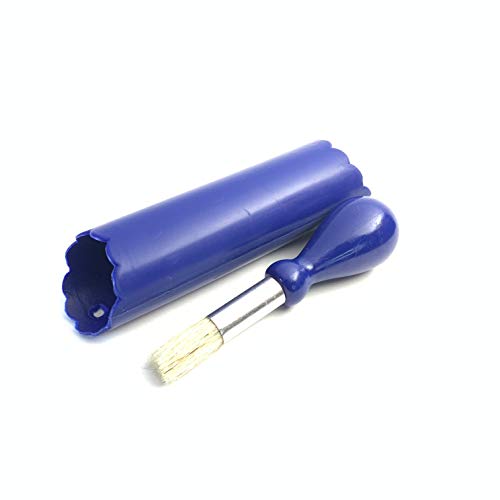 Premium Ceramic Garlic Grater Plate Set - Blue Cross Glazed - Product Imagery