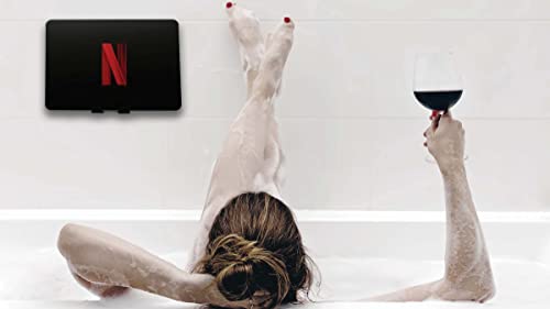 AIRSTIK Cell Phone Holder for Glass Shower, Mirror & Window, - Product Imagery