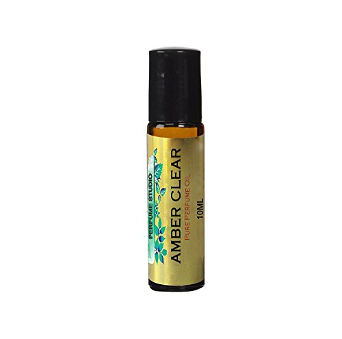 Amber Clear Perfume Oil - 100% Pure Premium Quality Perfume Oil - Product Imagery