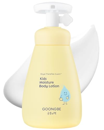 GOONGBE Kids Body Lotion 24 Hour Moisture for Dry Sensitive - GOONGBE Official Imagery - 1