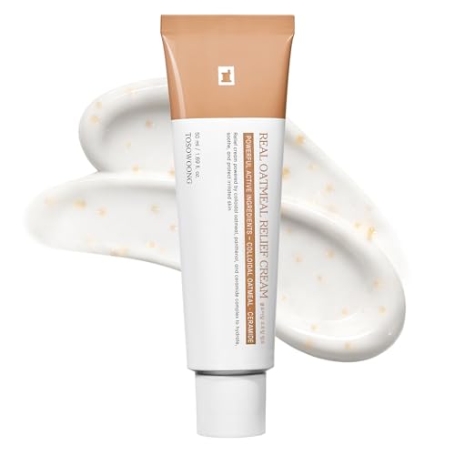 TOSOWOONG Real Oatmeal Relief Cream for Blemish Soothing - TOSOWOONG Official Imagery - 1
