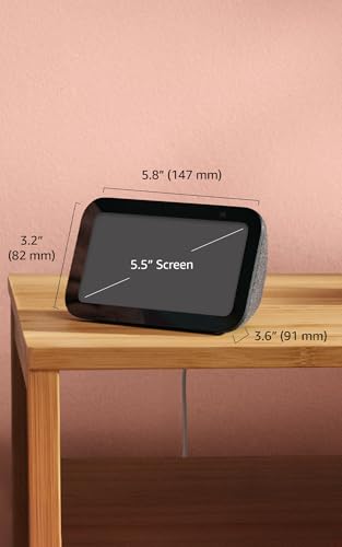 Amazon Echo Show 5 (newest model), Smart display, Designed for - Product Imagery