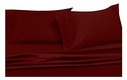 Royal Hotel Queen Sheets Set, 550 Thread Count Cotton Sateen, - Product Imagery