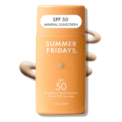Summer Fridays ShadeDrops SPF 50 Mineral Milk Sunscreen - Summer Fridays Official Imagery - 1