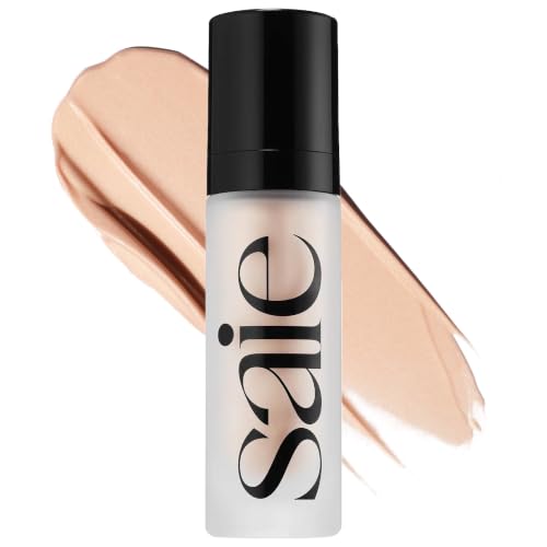 Saie Glowy Super Gel Illuminating Face Makeup Primer - Saie Official Imagery - 1