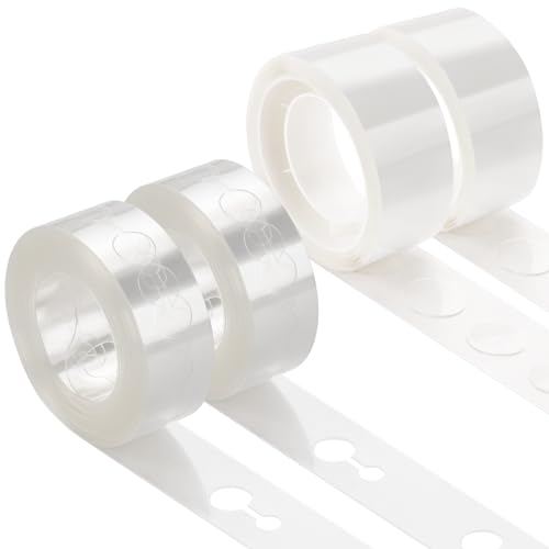 Balloon Arch Strip Kit, 32.8 ft Tape Strips, 200 Glue Point Dots - Product Imagery