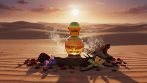 Rose De Ambre (10 ML) Long Lasting Unisex 100% Pure Perfume Oil. - Product Imagery