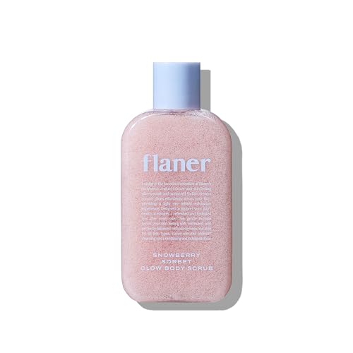 FLANER Snowberry Sorbet Glow Body Scrub Gentle Exfoliating - flaner Official Imagery - 1