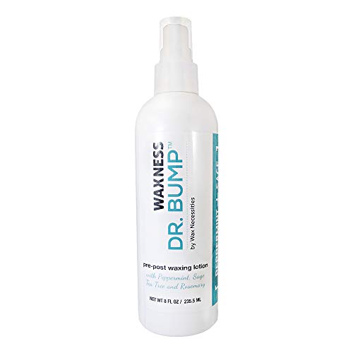 Waxness Dr. Bump Natural Pre & Post Wax Lotion Peppermint Sage - Product Imagery