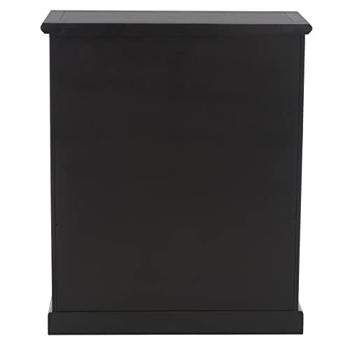 SAFAVIEH Furniture - Maralah 5-Shelf Storage Unit - Black - - Product Imagery