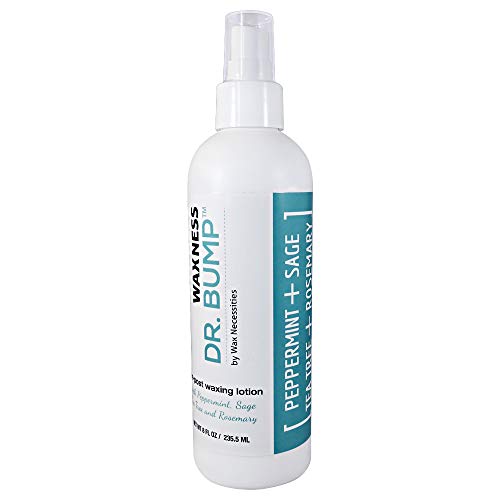 Waxness Dr. Bump Natural Pre & Post Wax Lotion Peppermint Sage - Product Imagery