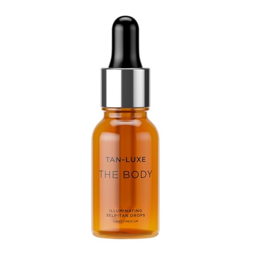 TAN LUXE THE BODY Self Tan Drops Add Tanning Drops to Skin - Premium Selection Official Imagery - 1