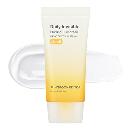 SUNGBOON EDITOR Daily Invisible Blurring Sunscreen SPF 40 1 - SUNGBOON EDITOR Official Imagery - 1