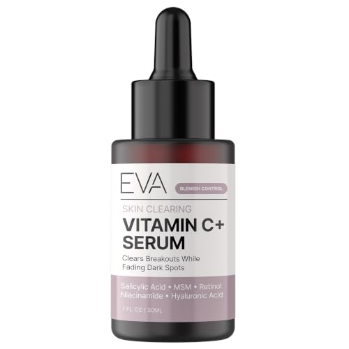 Eva Naturals Skin Clearing Vitamin C Serum, Retinol & Salicylic - Eva Naturals Official Product View 1