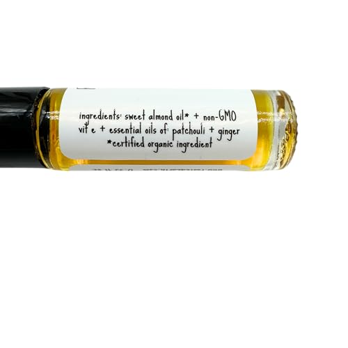 Spicy Hippie Perfume Oil Ginger and Patchouli - Product Imagery