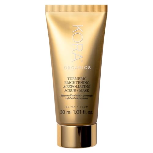 KORA Organics Turmeric Brightening Exfoliating Face Scrub - KORA Organics Official Imagery - 1