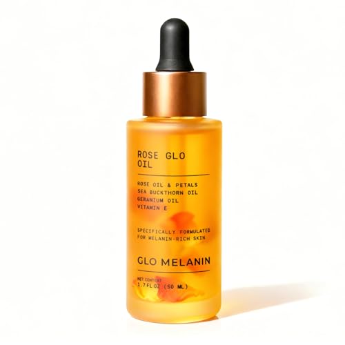 Glo Melanin Rose Glo Oil – Natural Brightening & Soothing Facial - Product Imagery