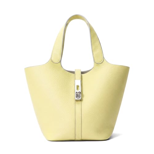 Tote Bag for Women Vegan Leather Bucket Purse for Women Top - Product Imagery