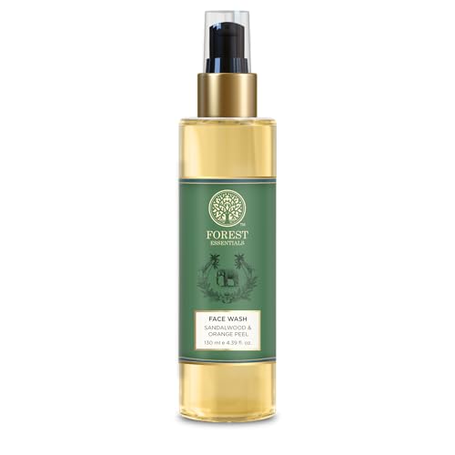 Forest Essentials Facial Cleanser Sandalwood & Orange Peel 130ml - Product Imagery