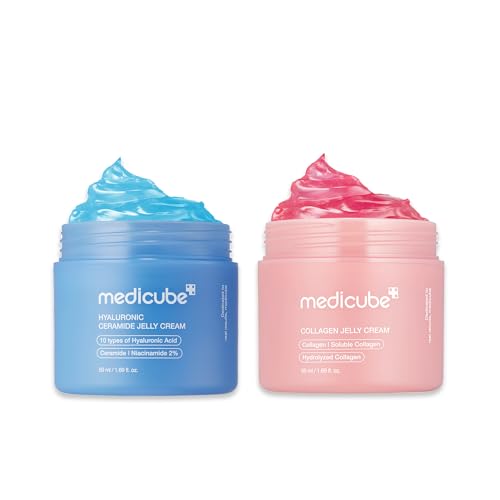 medicube Viral Jelly Cream Duo - Hyaluronic Acid and Collagen Jelly Cream - medicube Official Product View 1