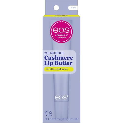 eos Lip Butter- Vanilla Cashmere, Peptide Lip Treatment, 0.35 oz - eos Official Product View 1