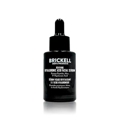 Brickell Men's Products Brickell Men's Anti Aging Hyaluronic Acid Serum for - Brickell Men's Products Official Product View 1