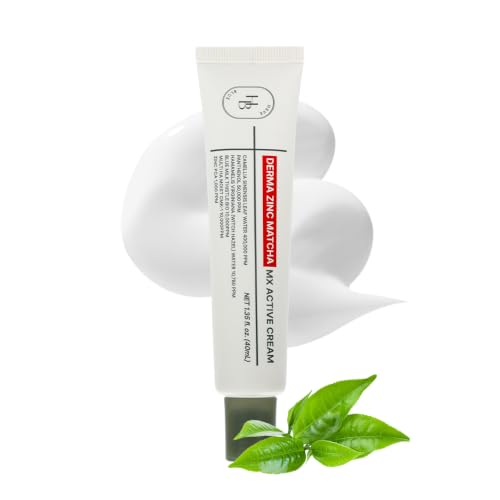 HEVEBLUE Derma Zinc Matcha MX Active Cream - HEVEBLUE Official Imagery - 1