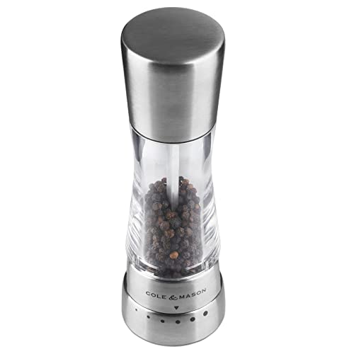 Cole & Mason Derwent Pepper Mill Adjustable Grind Select 6 - Product Imagery