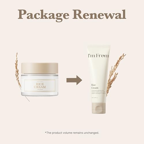 I’m From Rice Cream, Hydrating Face Moisturizer with Rice Water - Product Imagery