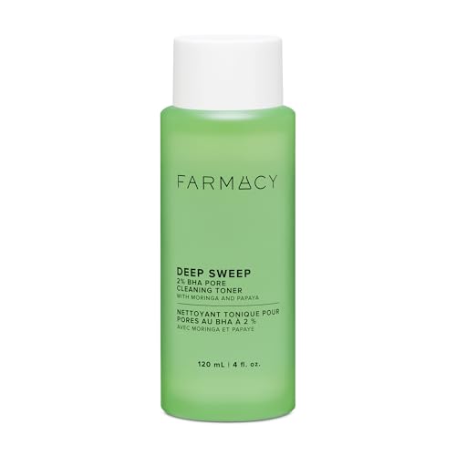 Farmacy 2% Salicylic Acid Toner for Face - Deep Sweep BHA Liquid - Product Imagery