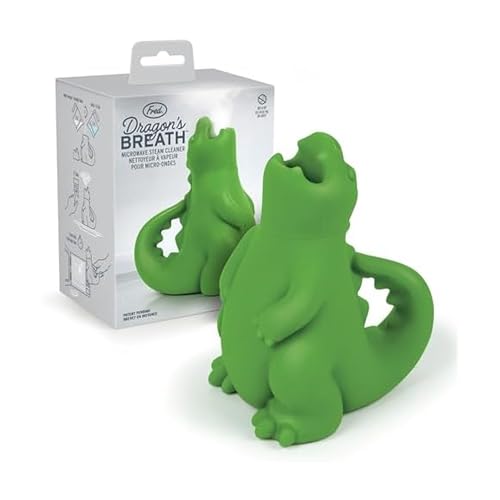 Genuine Fred DRAGON'S BREATH Microwave Steam Cleaner, BPA-Free - Product Imagery