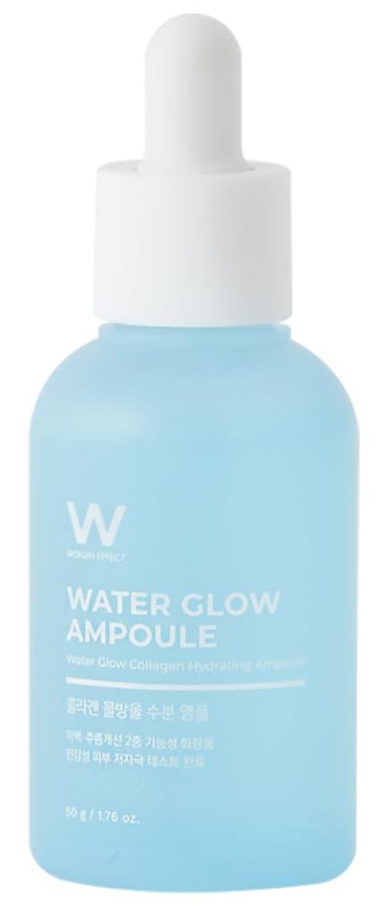 WONJIN EFFECT Water Glow AMPOULE 1.76 fl Oz, Moisturizing, - Wonjin Effect