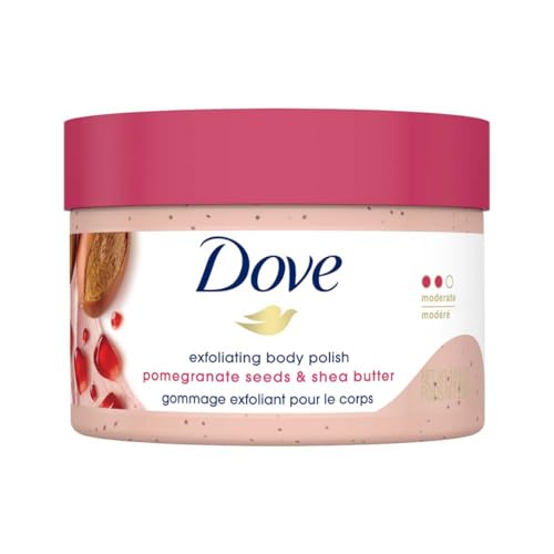 Elefair Tech Dove Scrub Pomegranate & Shea Butter For Silky, Soft Skin Body - Elefair Tech Official Product View 1
