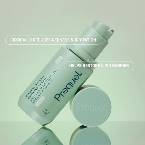 Prequel Skin Redness Corrector - Calming Face Serum, Oat Extract - Product Imagery