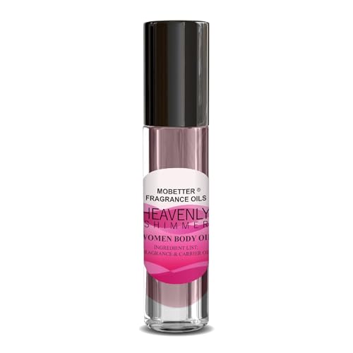 MOBETTER FRAGRANCE OILS Heavenly Shimmer Fragrance Body Oil for - Product Imagery