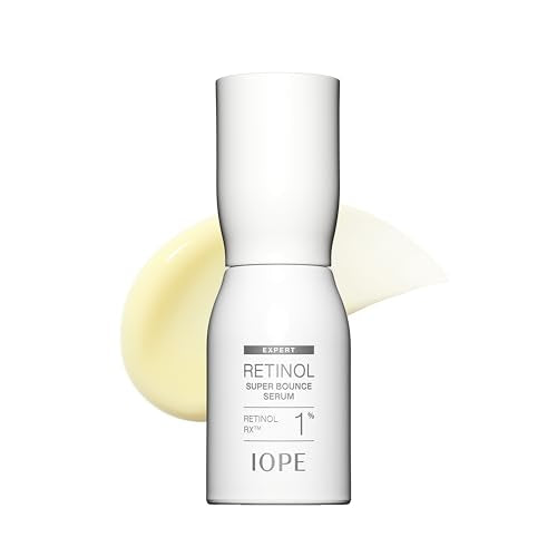 IOPE Expert Retinol RX 1% Super Bounce Serum - Gentle Anti-Aging - Product Imagery