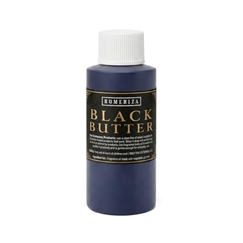 1 Oz Perfume Black Butter Scented Body Oil - Product Imagery