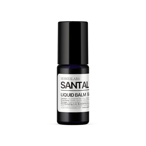 sesneslabs Santal Grass Roll-On Perfume Oil, Sandalwood, - Product Imagery