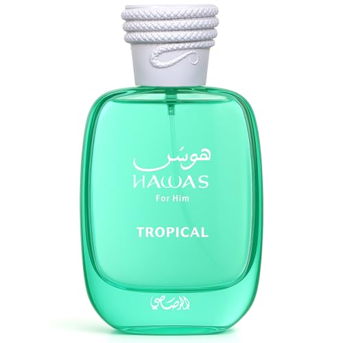 Rasasi Hawas Tropical Eau De Parfum Spray for Men 3 38 Ounce - RASASI Official Imagery - 1