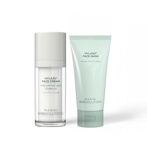 Marini SkinSolutions Hyla3D Face Cream (1 oz) + Face Mask (1 oz) - Product Imagery